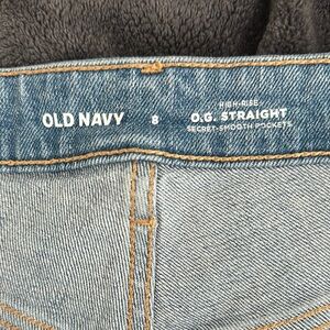 Old Navy Blue Straight Leg Jeans with Classic Denim Style